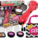 Sada krásy s taštičkou, masérem a rtěnkou