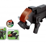 QMAN stavebnice 3v1 – divočák (27 dílků)