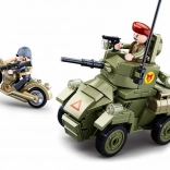 Sluban druhá světová válka malý obrněnec stavebnice