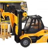 Hračkový vysokozdvižný vozík se zvuky a světly