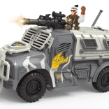 Vojenské auto s efekty