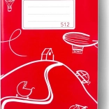 Školní sešit A5 linkovaný 10 listů Svět