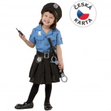 Karnevalové šaty Policistka pro děti