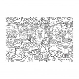 Podložka na stůl Monsters