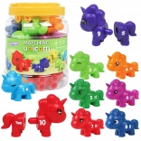 WOOPIE Naučná hračka Jednorožci Montessori 13 ks