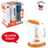 Rychlovarná konvice na baterie 21 cm – mluví česky
