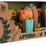 Dětská bioplastová pikniková a čajová sada 35 ks