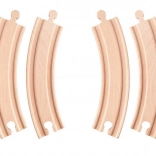 Železniční zatáčky – dlouhé (4 ks)