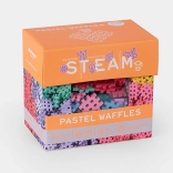 Stavebnice Marioinex Mini Waffle Pastel 300 kusů