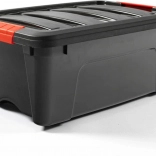 Plastový úložný box 12 l s víkem DOLONI, černý