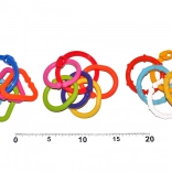 Barevné kroužky pro miminka