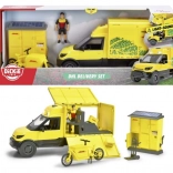 DHL city set s nákladním vozem 25 cm od Dickie Toys