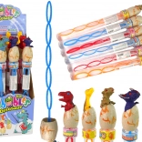 Bublifuk s motivem dinosaurů 34 cm – různé barvy