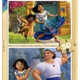 Educa dřevěné puzzle Encanto 2×50 dílků