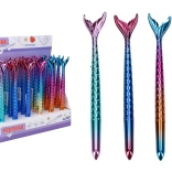 Pero s ozdobou mořská panna