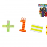 Dřevěné magnetické číslice – sada 14 ks