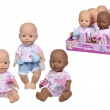 Panenka New Born Baby - pije a čůrá 30 cm