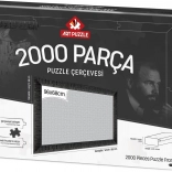 Rám na puzzle 96x68 cm černý