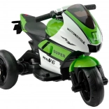 dětská elektrická motorka zelená