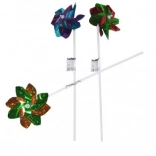 Barevný třpytivý větrník pro děti i dekorace