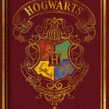 Blok A5 Harry Potter červený