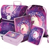 Školní Sada BAAGL Kůň: aktovka, penál, sáček, desky, box