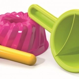 Androni sada na písek s dekoračním trychtýřem, 3 díly