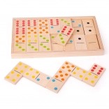 Velké dřevěné domino Bigjigs Toys