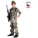 Karnevalový kostým voják pro děti