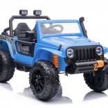Dětské elektrické auto terénní modré