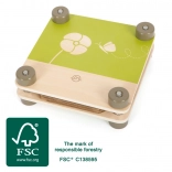 dřevěný lis na květiny small foot discover