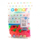 Fluorescenční balónky 100 ks