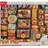 Velká Sada Plastového Jídla pro Děti