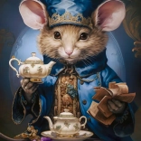 Puzzle 500 dílků – Čas na čaj, myška