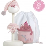 Obleček pro panenku miminko New Born velikosti 26 cm s doplňky