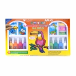 Barvy na sklo sada 13×22 ml