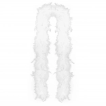 Bílé péřové boa 180 cm