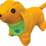 Filcová sada – hnědý pejsek k ušití