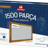 Rám na puzzle 85x60 cm zlatý pro ART PUZZLE a další