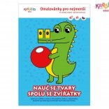 Omalovánky pro Nejmenší Nauč Se Tvary