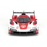 kovový model auta 1:24 bburago porsche 963 white/red #5