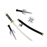 Ninja sada s dýkami a vrhací hvězdicí