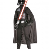 Dětský kostým STAR WARS Darth Vader černý 134–140 cm (9–10 let)
