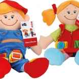 Small Foot látkové panenky Chiara a Massimo, sada 2 ks