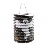 Papírový lampion s duchem 15 cm