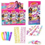 DIY sada náramků se zvířecími přívěsky – 4 nastavitelné náramky