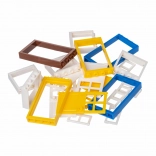 L-W Toys kreativní sada barevných oken a dveří