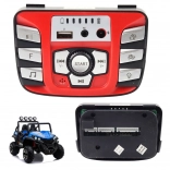 Hudební panel pro akumulátorové vozidlo