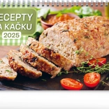 Stolní kalendář Recepty za kačku 2025