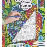 Grafix Malování Podle Čísel: Lev, Plátno Na Rámu 30x40cm